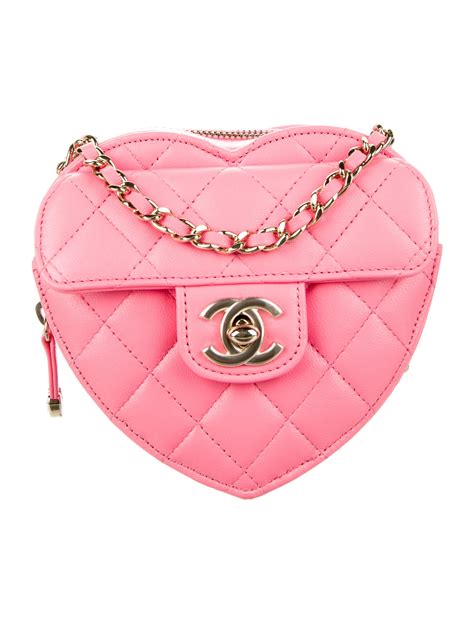 chanel heart chain bag|Chanel heart bag 2022.